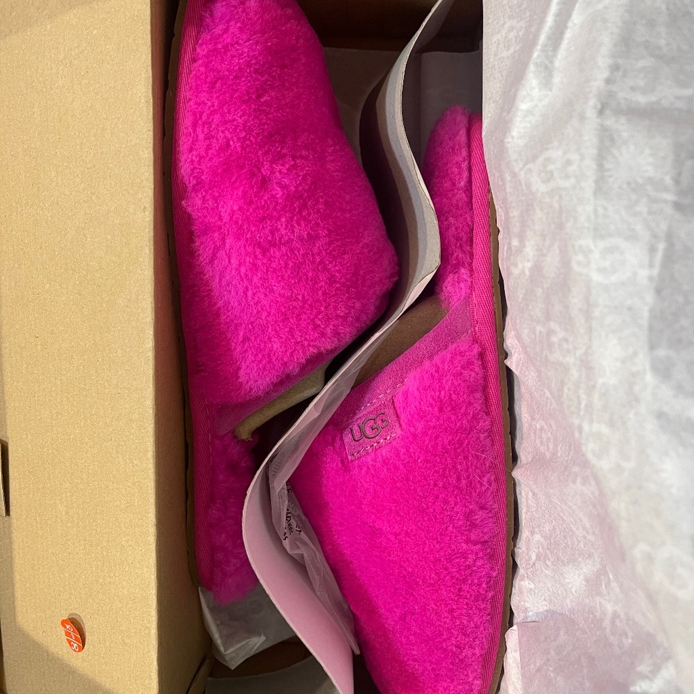 hot pink ugg slippers